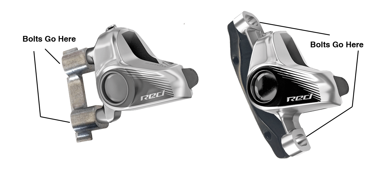 flat mount brakes