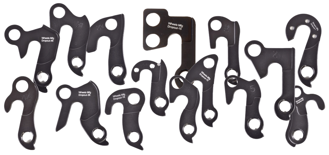 Replaceable derailleur hangers